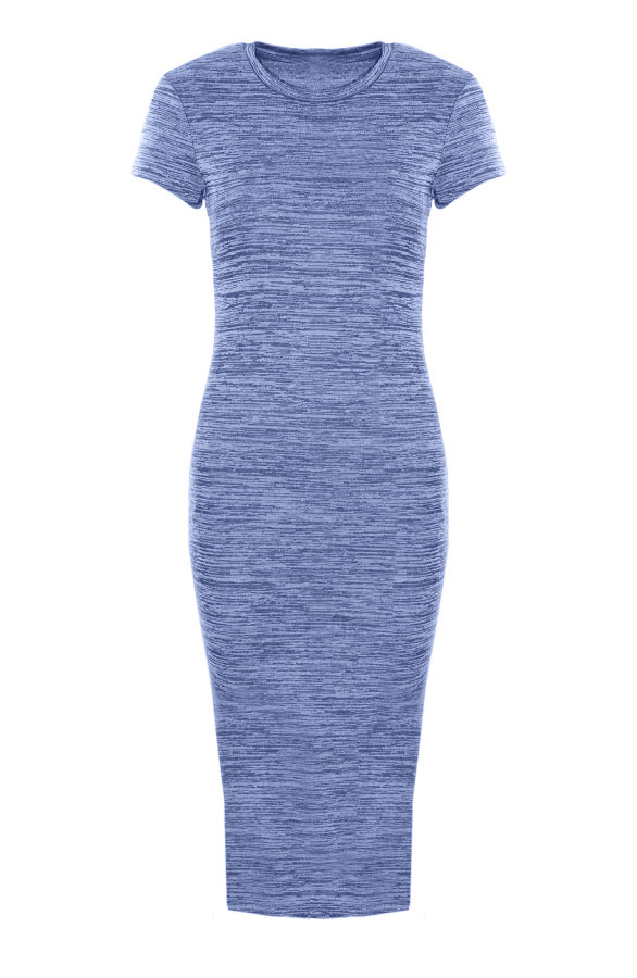 Pencil Dress Blau – shoparchief