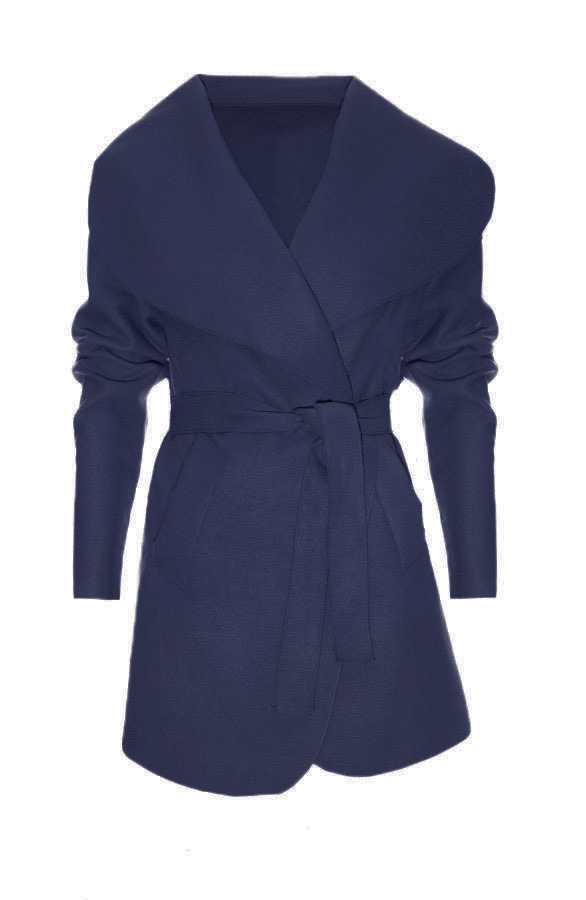 Short Dream Coat Navy – shoparchief