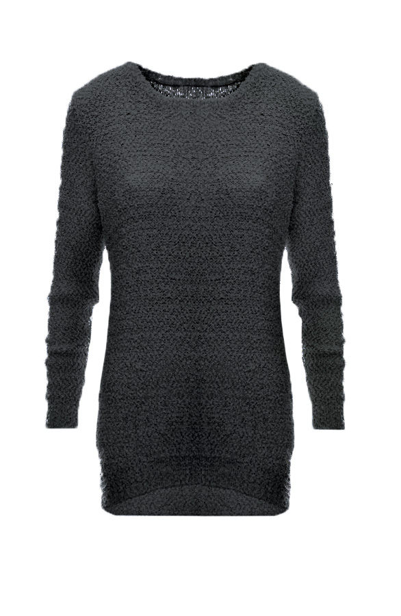 Soft Fluffy Sweater Black – shoparchief