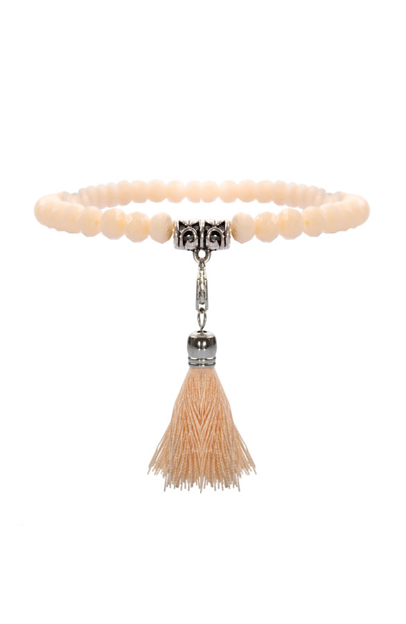 Tassel Bracelet Peach – shoparchief