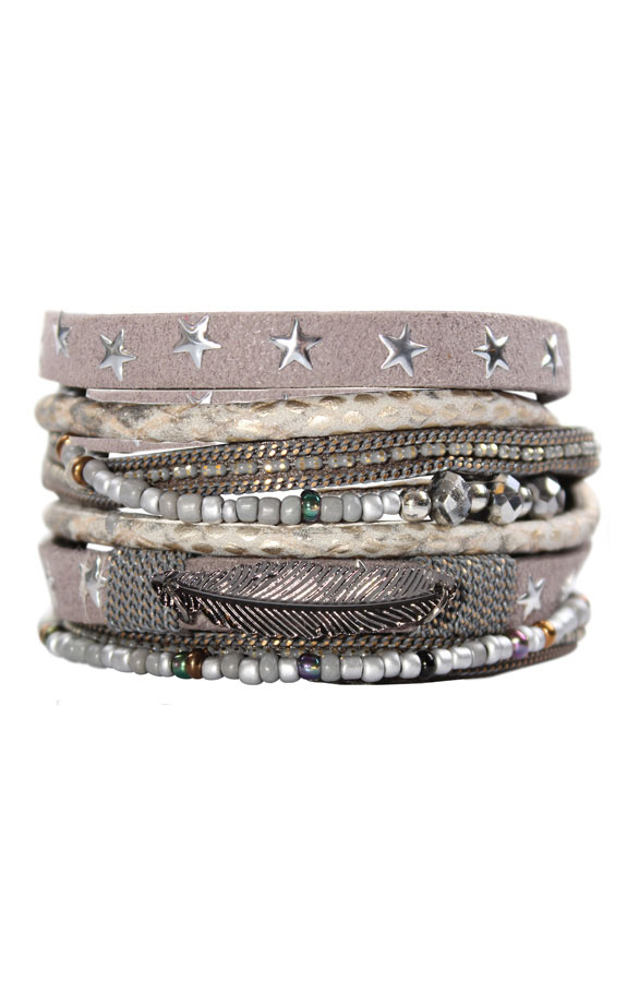 Wrap Me Bracelet Grey – shoparchief
