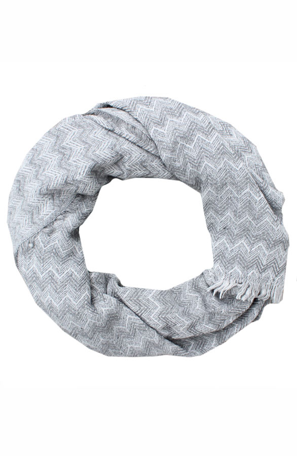 Zigzag Sjaal Grey – shoparchief