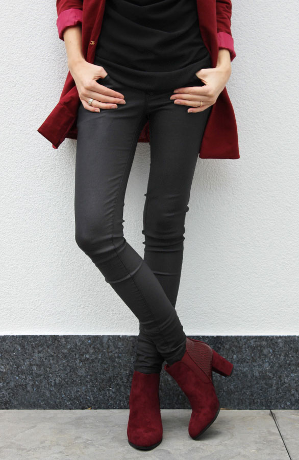 Chelsea Boots Bordeaux – shoparchief, foto 3