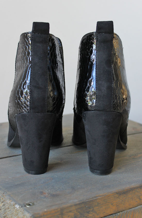 Classic Cuban Heels Black – shoparchief, foto 3