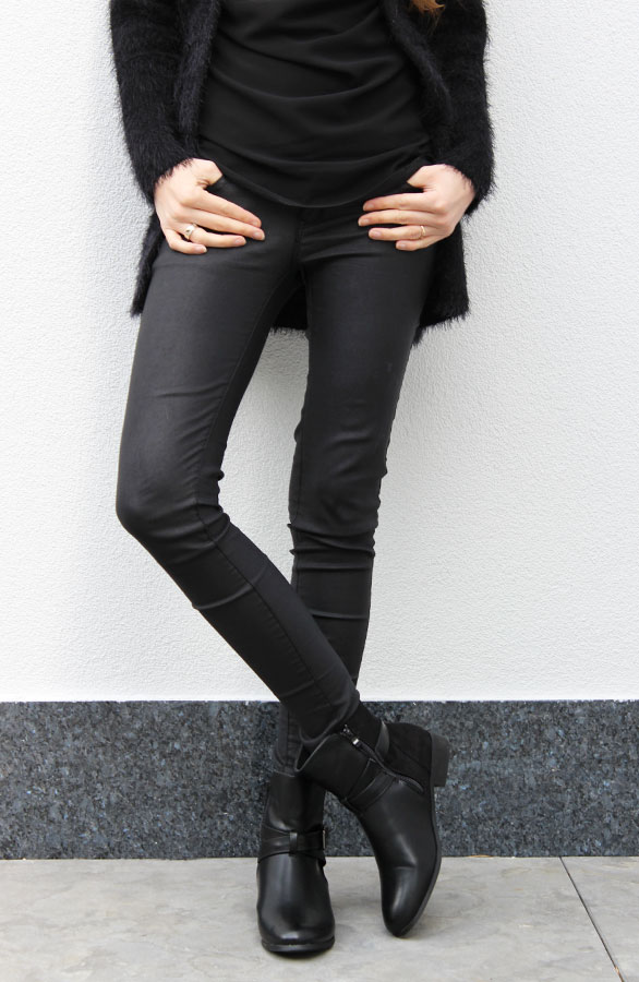 Suede Booties Buckle – shoparchief, foto 5