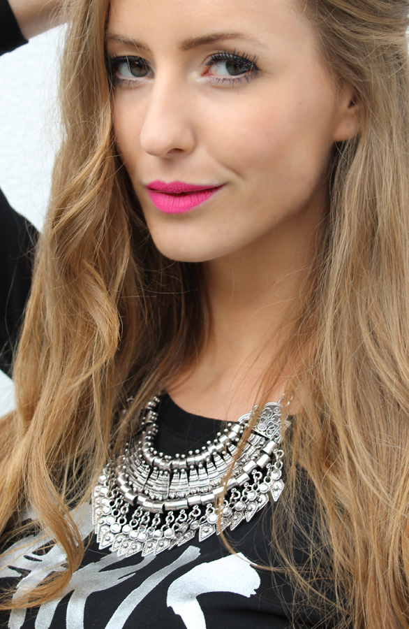 Statement Ketting Silver Shine – shoparchief, foto 3