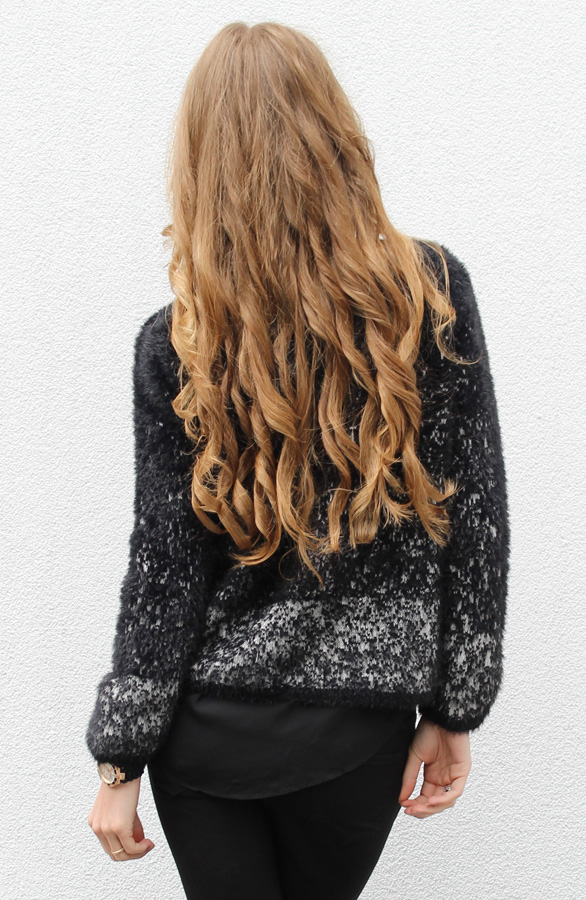 Cute Spot Cardigan Black – shoparchief, foto 5