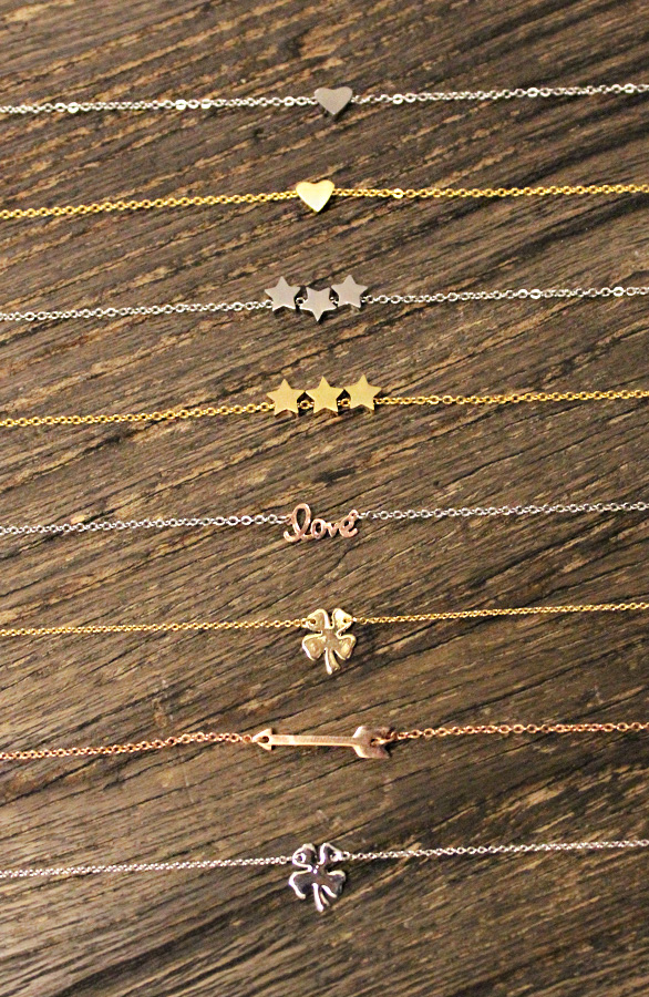 Little Stars Necklace Silver – shoparchief, foto 2