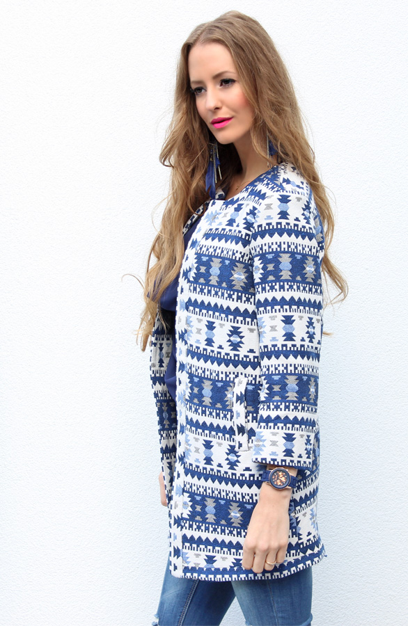Dreamcatcher Oorbellen Blue – shoparchief, foto 4