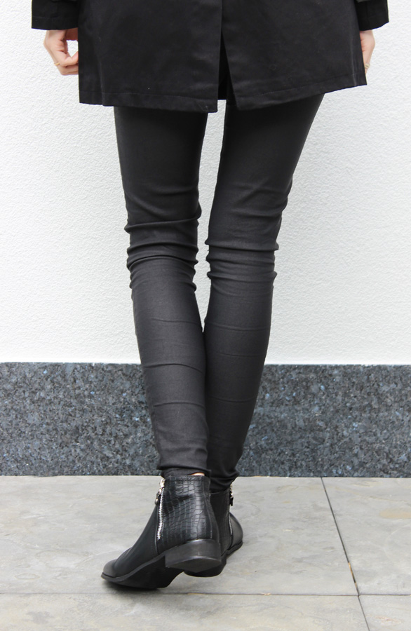 Snake Booties Black – shoparchief, foto 5