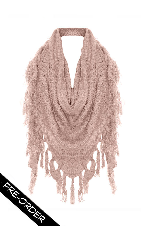 Fringe Sjaal Soft Pink 2.0 – shoparchief