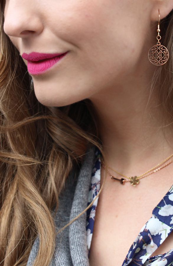 Origami Oorbellen Rose – shoparchief, foto 3