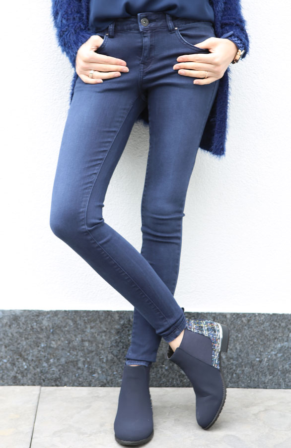 Skinny Jeans Dark Blue – shoparchief, foto 2