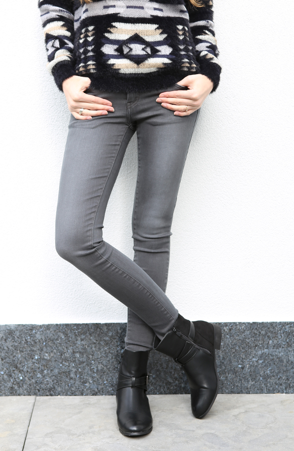 Skinny Jeans Dark Grey – shoparchief, foto 2