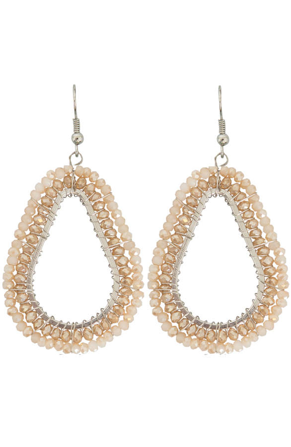 Crystal Bronze Oorbellen – shoparchief