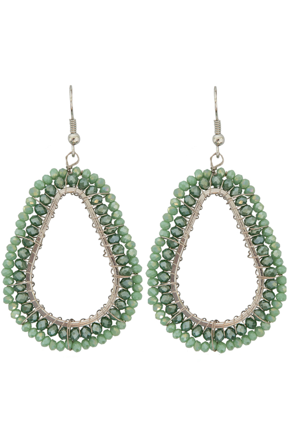 Crystal Lime Oorbellen – shoparchief