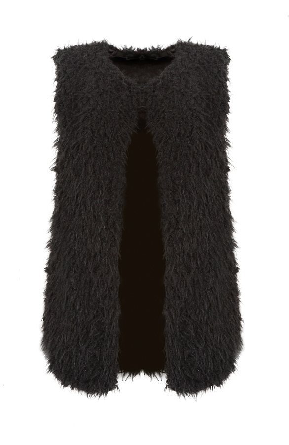 Favorite Fur Gilet Black – shoparchief