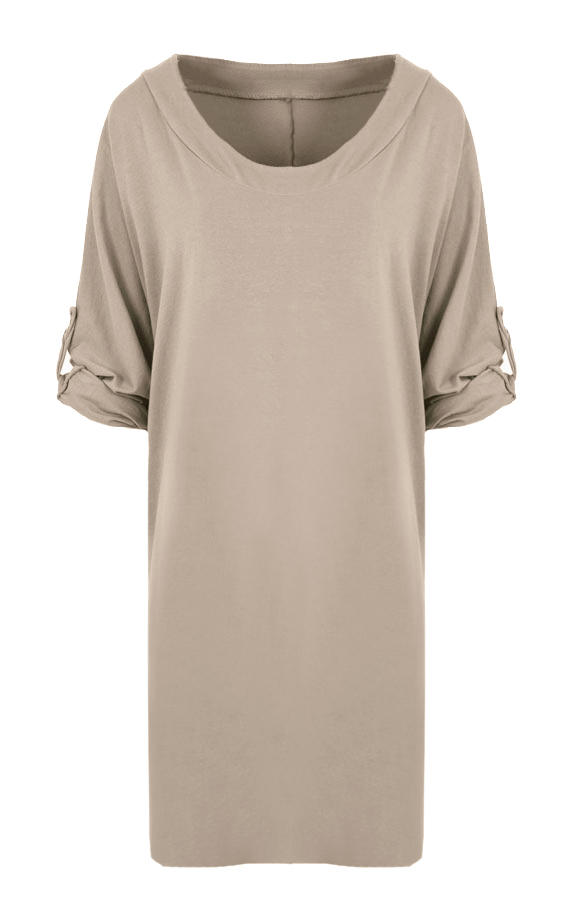 Oversized Tuniek Taupe – shoparchief