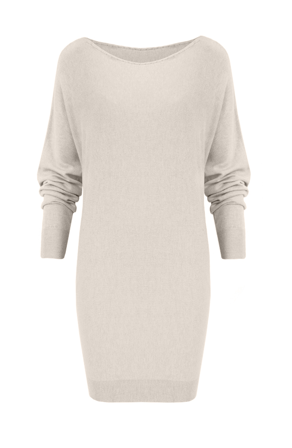 Oversized Tuniek Woven Beige – shoparchief