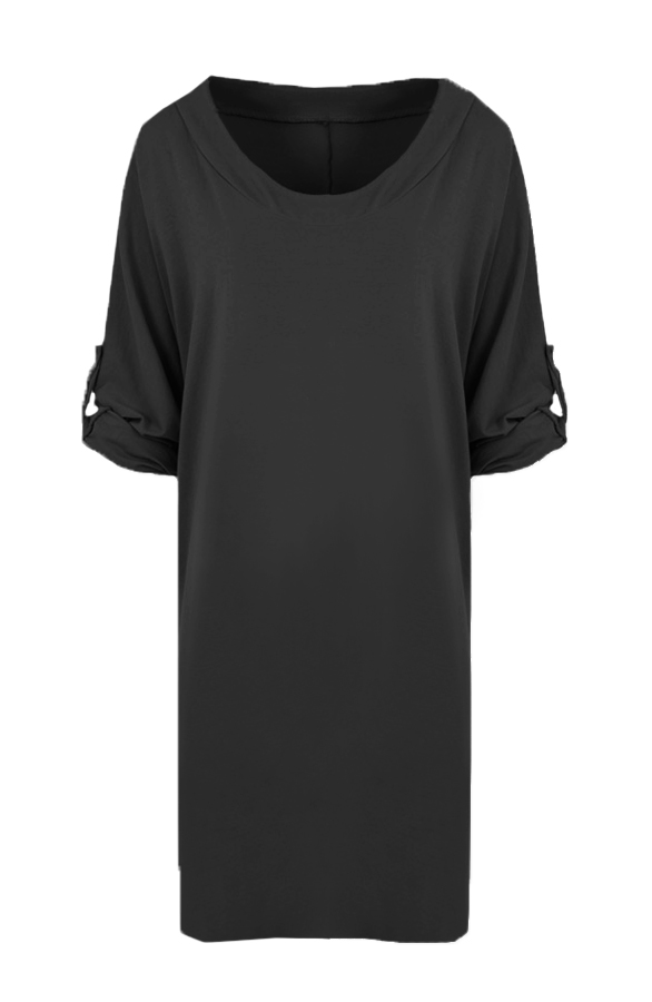 Oversized Tuniek Zwart – shoparchief