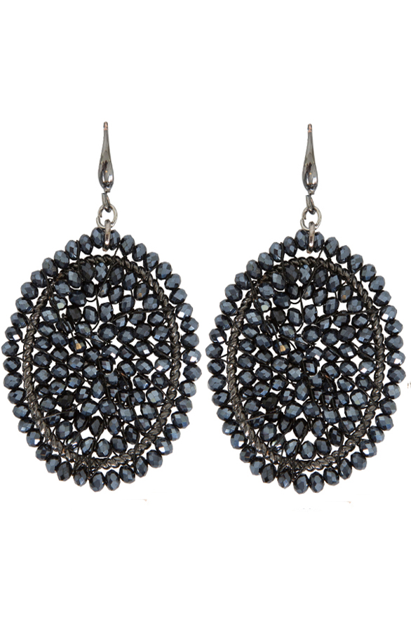 Ultimate Black Shine Oorbellen – shoparchief