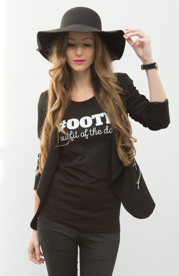 Uptown Hoed Zwart – shoparchief, foto 2