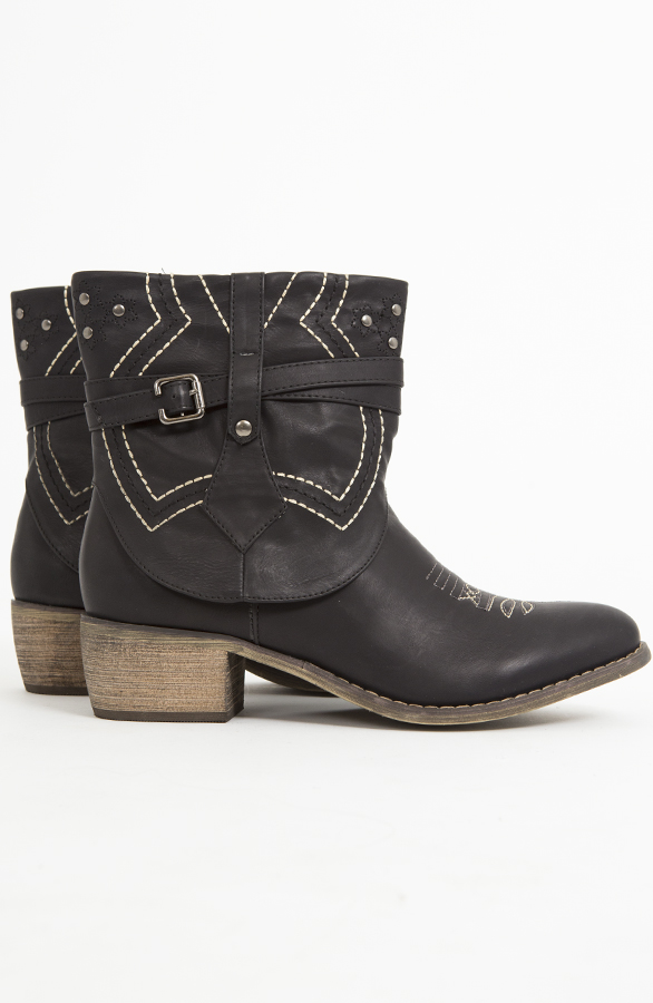 Stylish Boots Black – shoparchief, foto 4