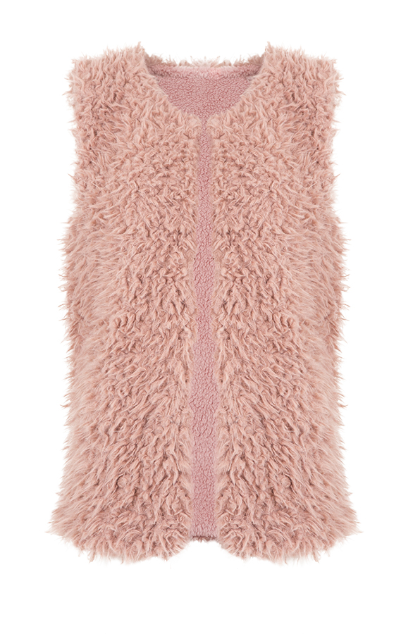 Favorite Fur Gilet Roze – shoparchief