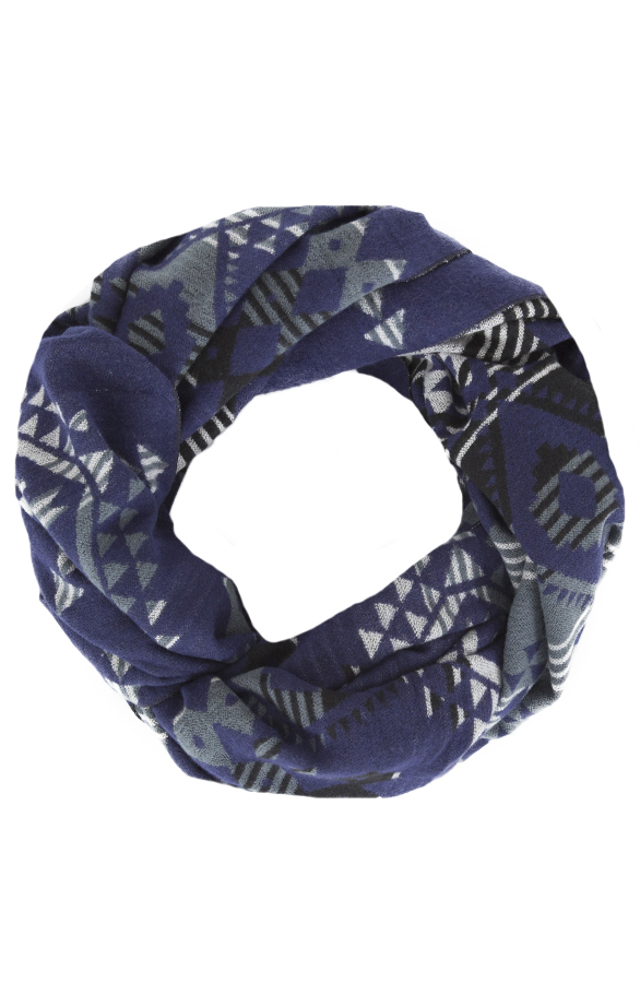 Luxury Aztec Sjaal Blue – shoparchief