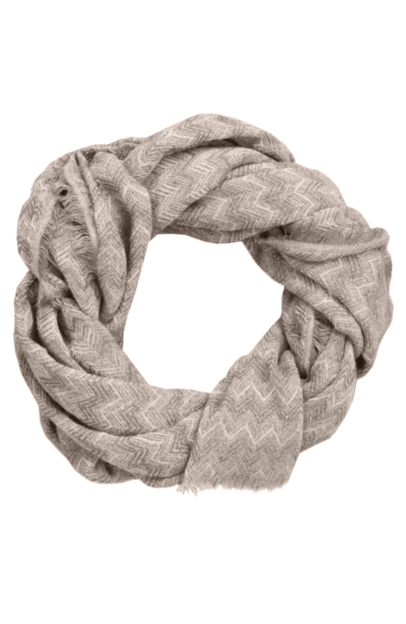 Zigzag Sjaal Bruin – shoparchief