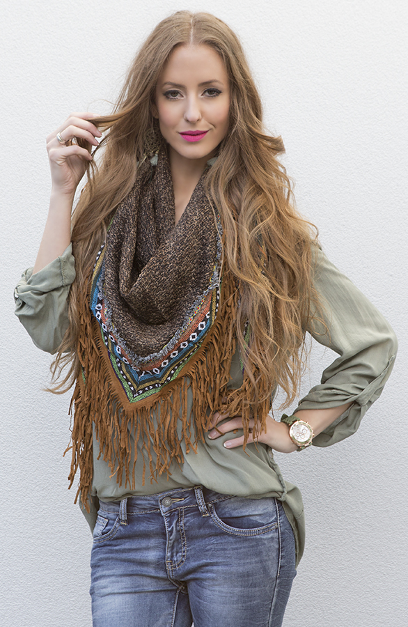 Bohemian Fringe Sjaal 2.1 – shoparchief, foto 3