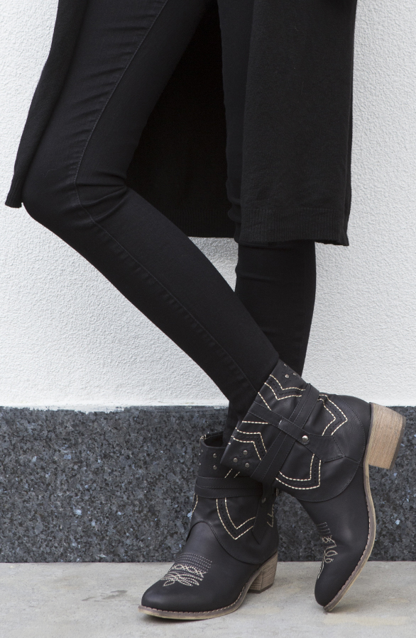Stylish Boots Black – shoparchief, foto 2