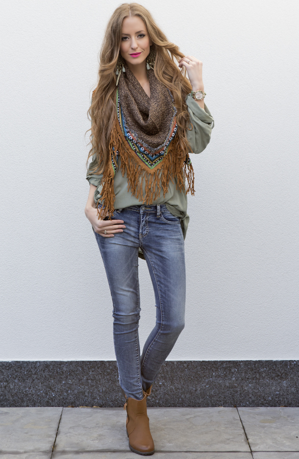 Bohemian Fringe Sjaal 2.1 – shoparchief, foto 2