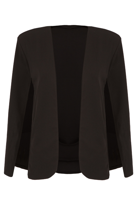Cape Jacket Black – shoparchief