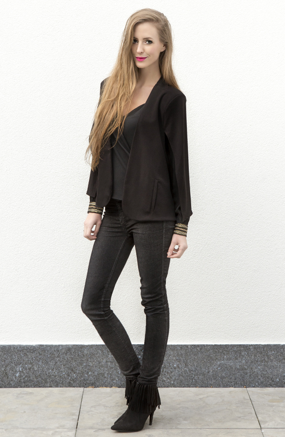 Cape Jacket Black – shoparchief, foto 5