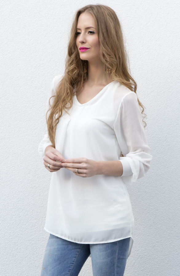 Bohemian Tuniek Creme – shoparchief, foto 5