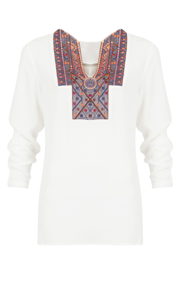 Handcrafted Blouse Creme – shoparchief