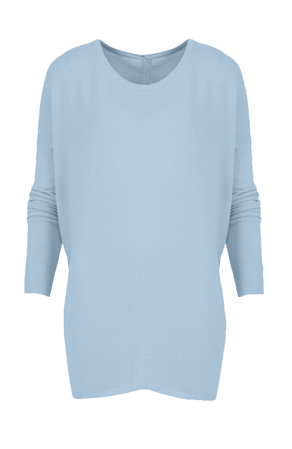 Loose Soft Sweater Baby Blue – shoparchief
