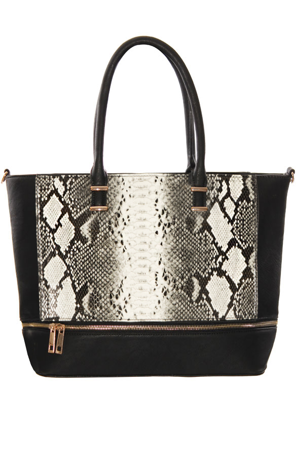 Snake Zipper Bag Black 2.0 – shoparchief
