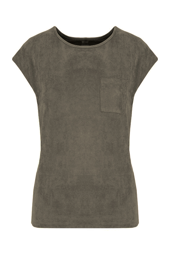 Suede Top Army – shoparchief
