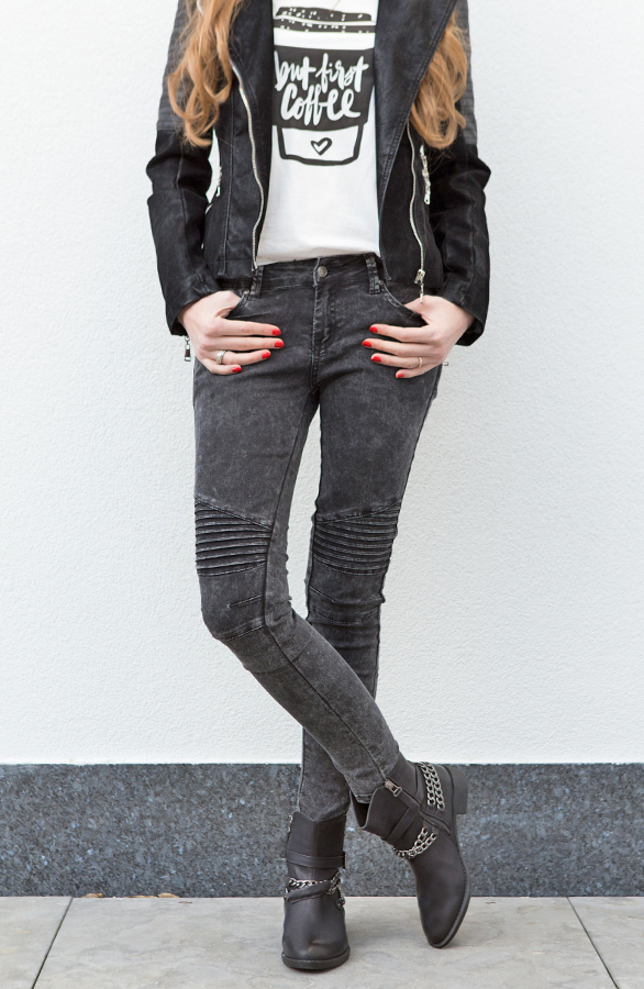 Raw Biker Jeans Black – shoparchief, foto 6