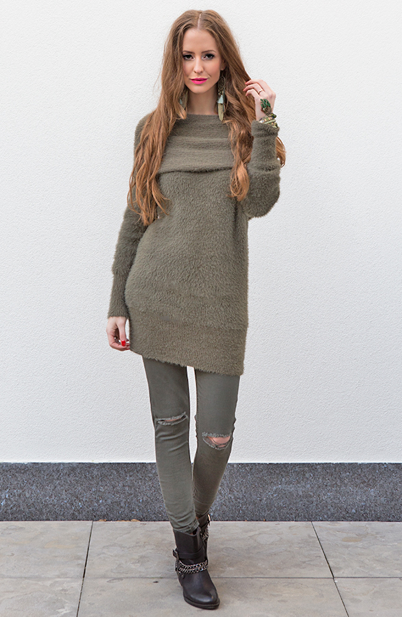Damaged Army Jeans – shoparchief, foto 5
