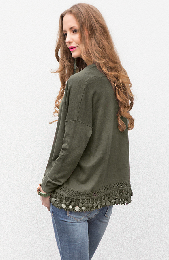 Coins Cardigan Army – shoparchief, foto 5