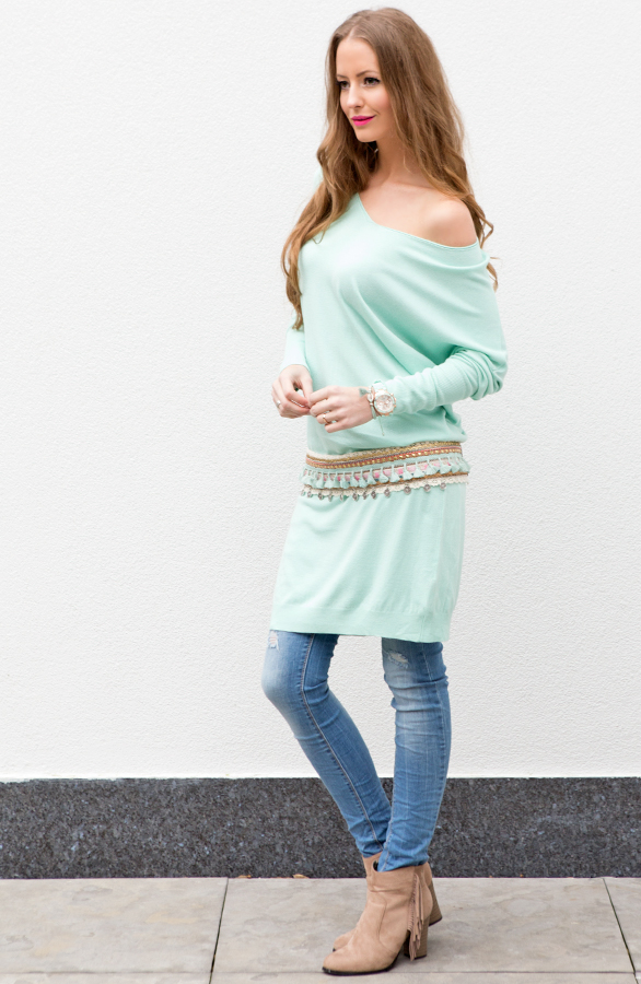 Love Sweater Mint – shoparchief, foto 3