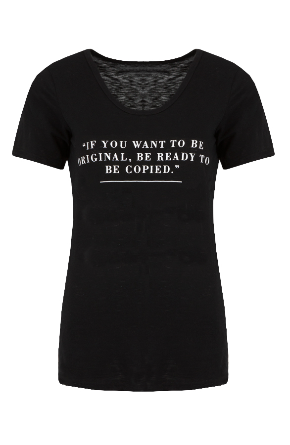 Be Original It-Shirt Zwart – shoparchief