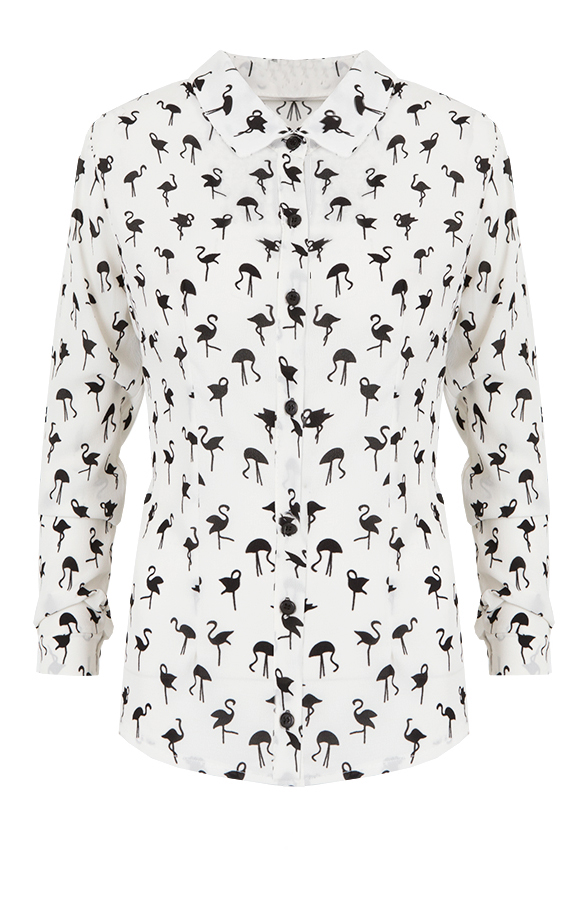 Exclusive Flamingo Blouse – shoparchief