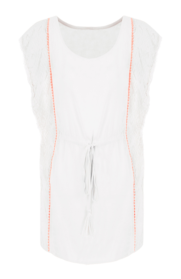 Fringe Deluxe Tuniek White – shoparchief