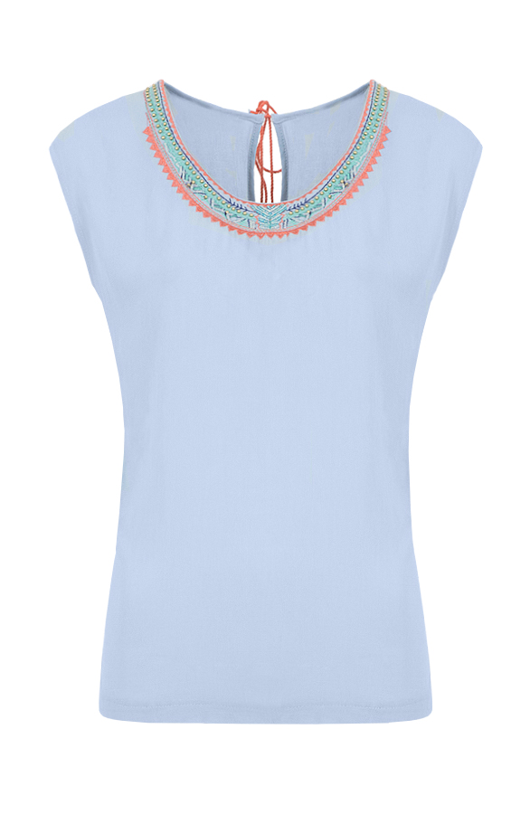 Indian Lovers Top Baby Blue – shoparchief