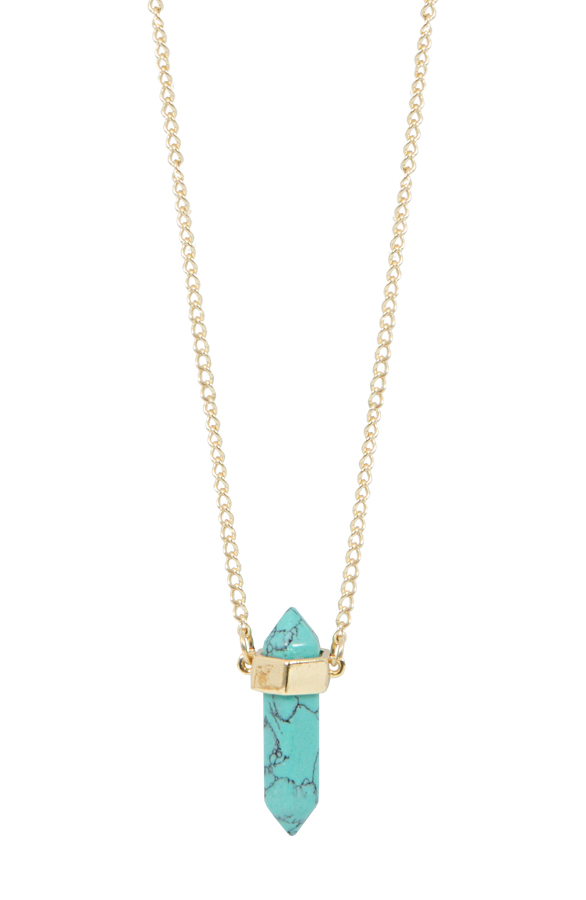 Marble Stone Ketting Mint – shoparchief