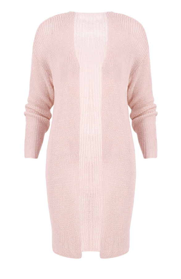 Open Cardigan Soft Pink – shoparchief